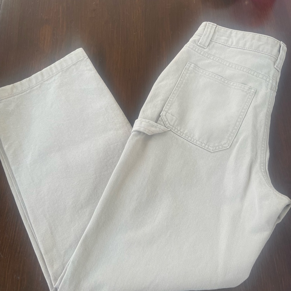 Aritzia painter jeans women’s size 6 stone color